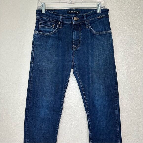 Mavi Men’s Size 31/30 Straight Leg Blue Jeans - Picture 2 of 13